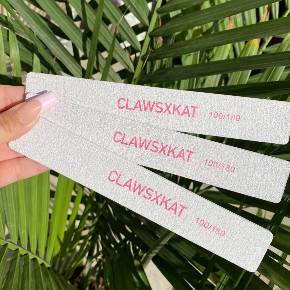 SQUARE 100/180 NAIL FILE | Thenailshopxkat
